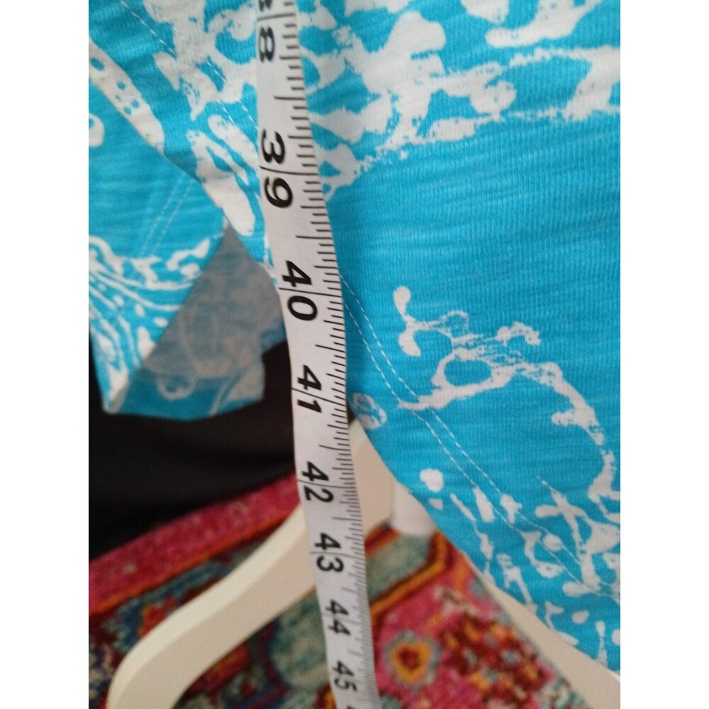Escape by Habitat Clothes Sleeveless Blue/White Dress with Pockets SMALL NWOT - Picture 9 of 9